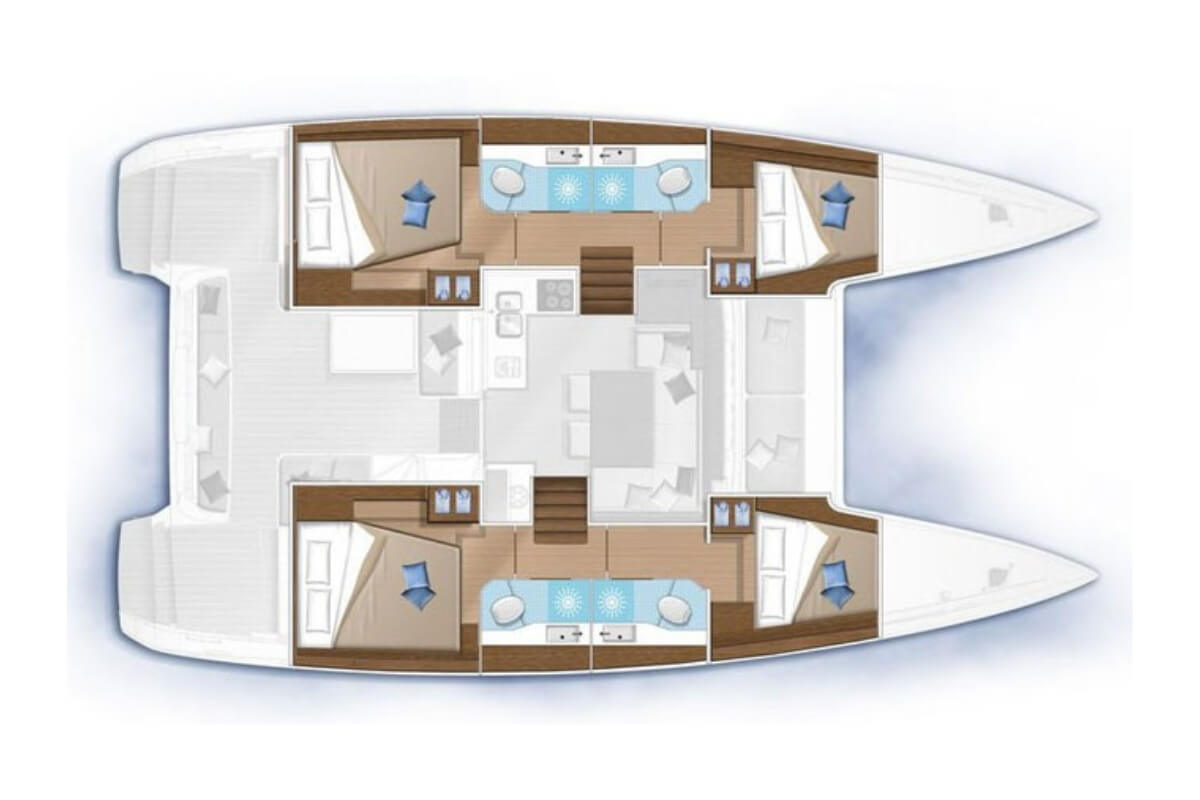 Louer Catamaran avec ou sans skipper Lagoon à Pirovac