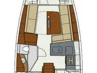 Location bateau Préveza pas cher Hanse 345