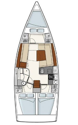 Location Voilier à Lávrio - Hanse Hanse 385