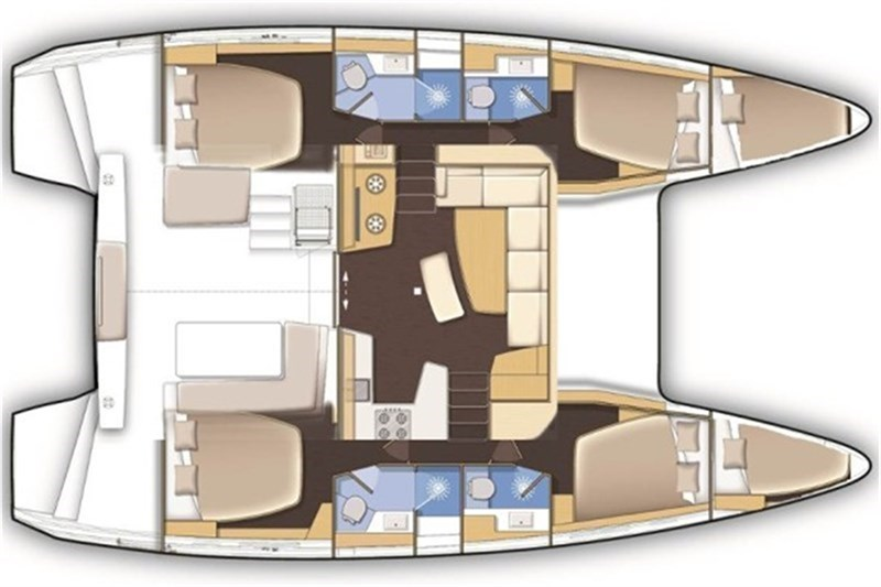 Location Catamaran Lagoon avec permis