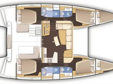 Location Catamaran Lagoon avec permis