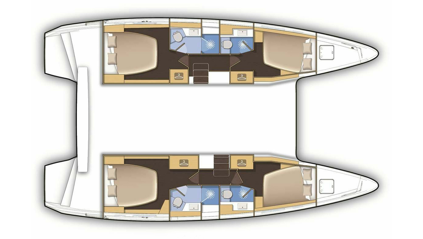Location bateau Lagoon Lagoon 42 à Dème de Vólos sur Samboat