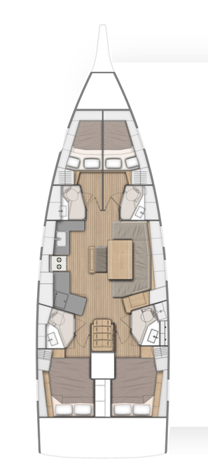 Location à Dème de Vólos - Bénéteau Oceanis 46.1 sur SamBoat