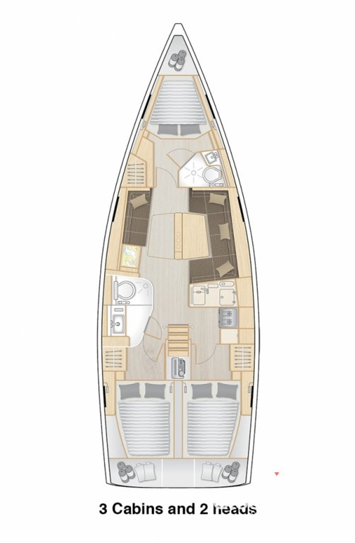 Location bateau Sukošan pas cher Hanse 418