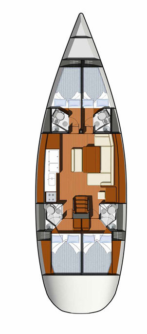 Location bateau Sukošan pas cher Sun Odyssey 49i