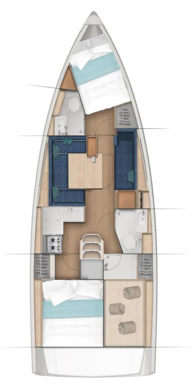 Jeanneau Sun Odyssey 380 a louer à Göcek