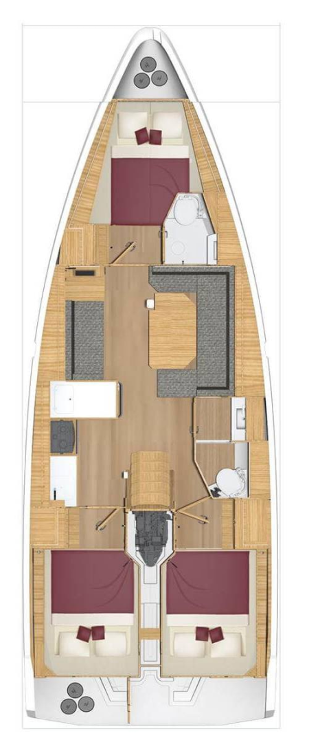 Location bateau Split pas cher Bavaria C38
