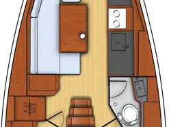 Bénéteau Oceanis 35 a louer à Split