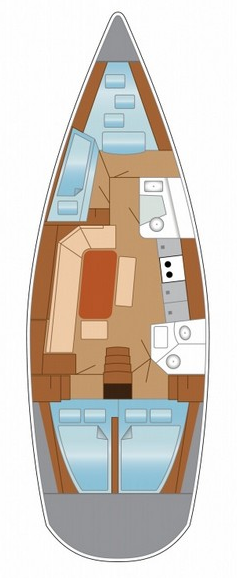 Location à Trogir - Cobra Yachts Cobra 41 sur SamBoat