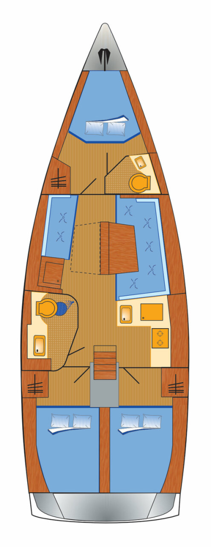 Location bateau Rogoznica pas cher Hanse 418
