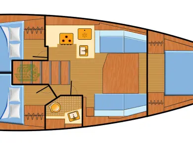 Location bateau Bénéteau Oceanis 38.1 à Rogoznica sur Samboat