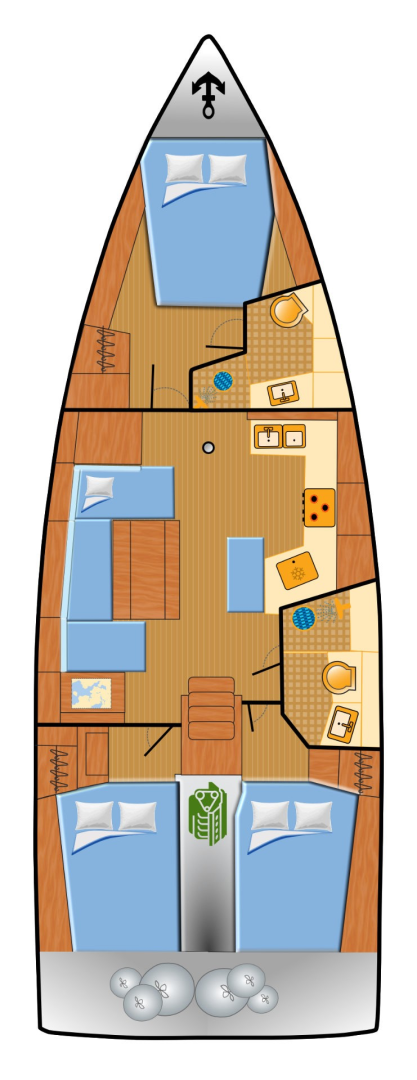 Location Voilier à Rogoznica - Bénéteau Oceanis 40.1