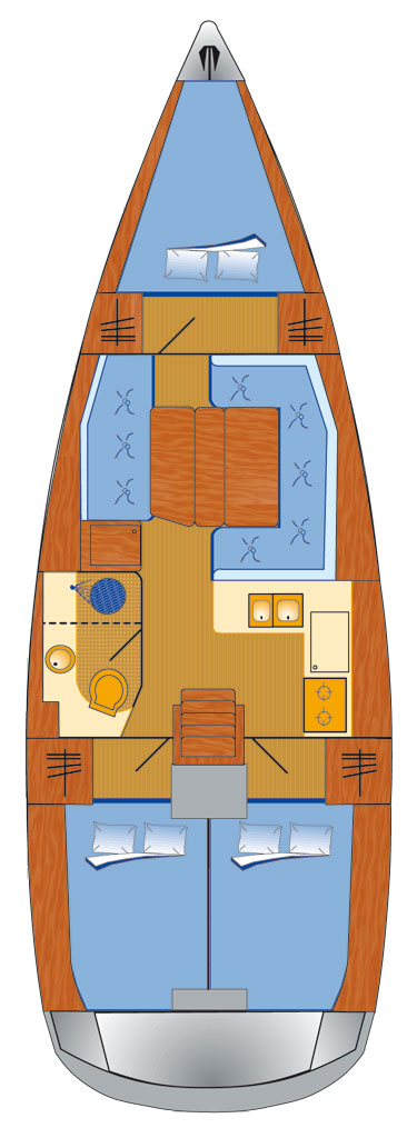 Louez un Jeanneau Sun Odyssey 389 à Rogoznica