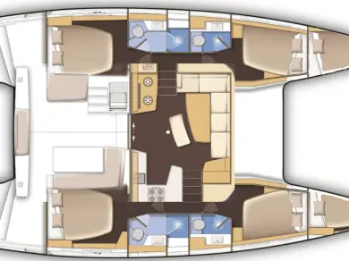 Catamaran à louer à Lefkáda au meilleur prix