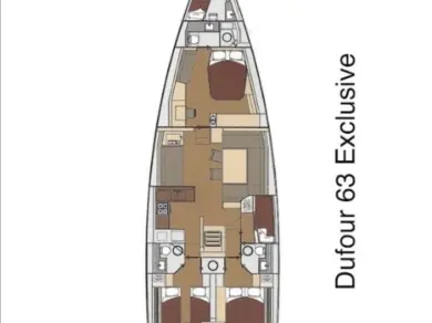Location Voilier à Primošten - Dufour Dufour 63 Exclusive