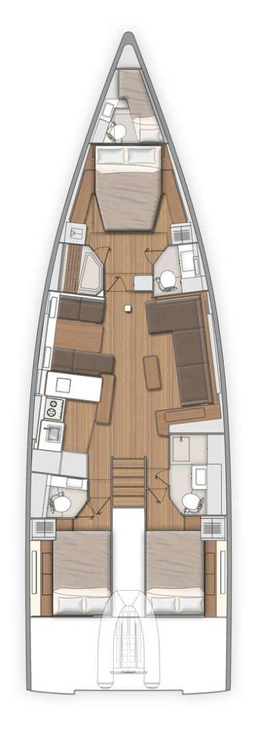 Location bateau Bénéteau First 53 à Primošten sur Samboat