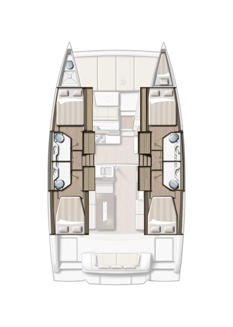 Location bateau Biograd na Moru pas cher Bali 4.2