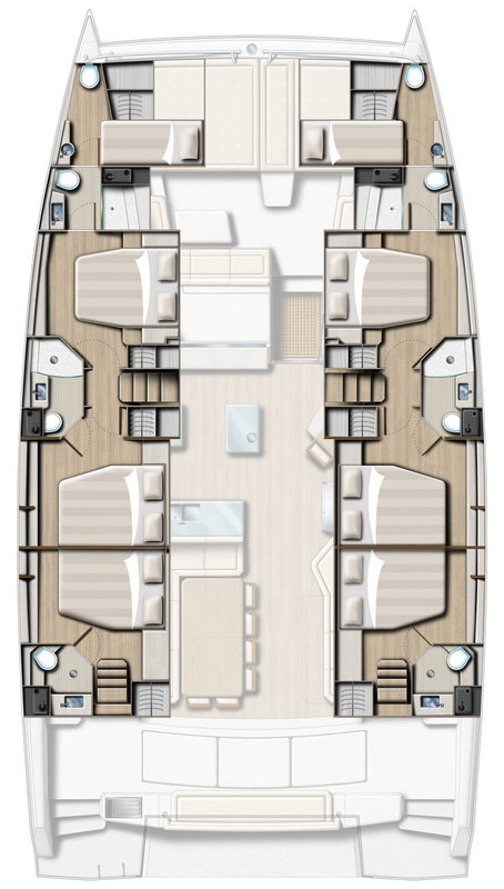 Location bateau Bali Bali 5.4 à Rogoznica sur Samboat