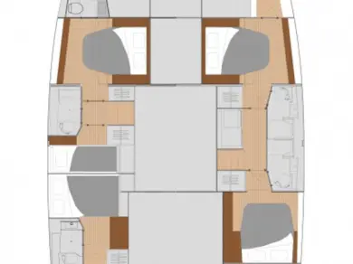 Location Catamaran à Trogir - Fountaine Pajot Saona 47