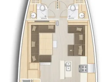 Louez un Hanse Hanse 588 à Trogir