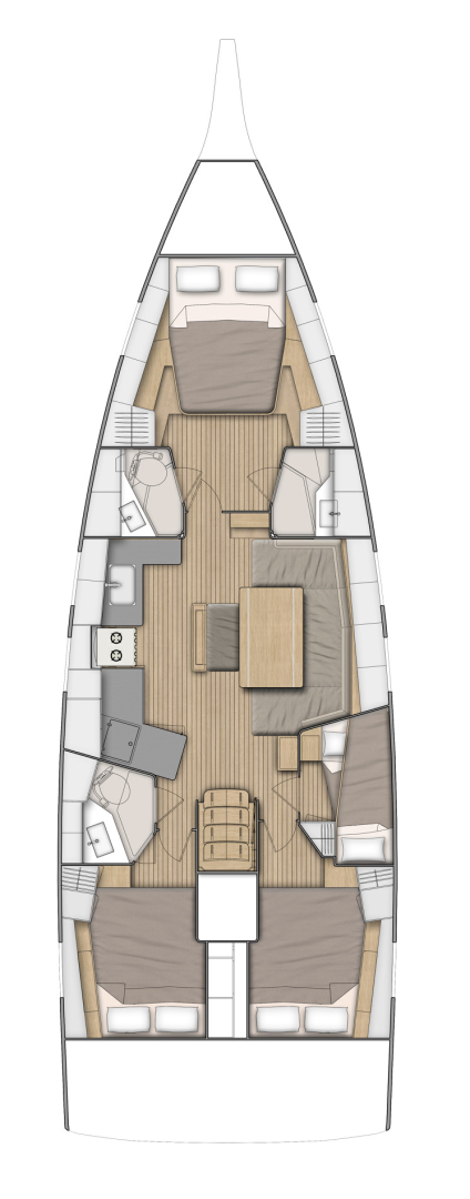 Location Voilier à Komolac - Bénéteau Oceanis 46.1