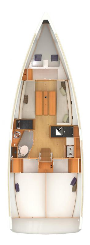 Location Voilier à Lefkáda - Jeanneau Sun Odyssey 349