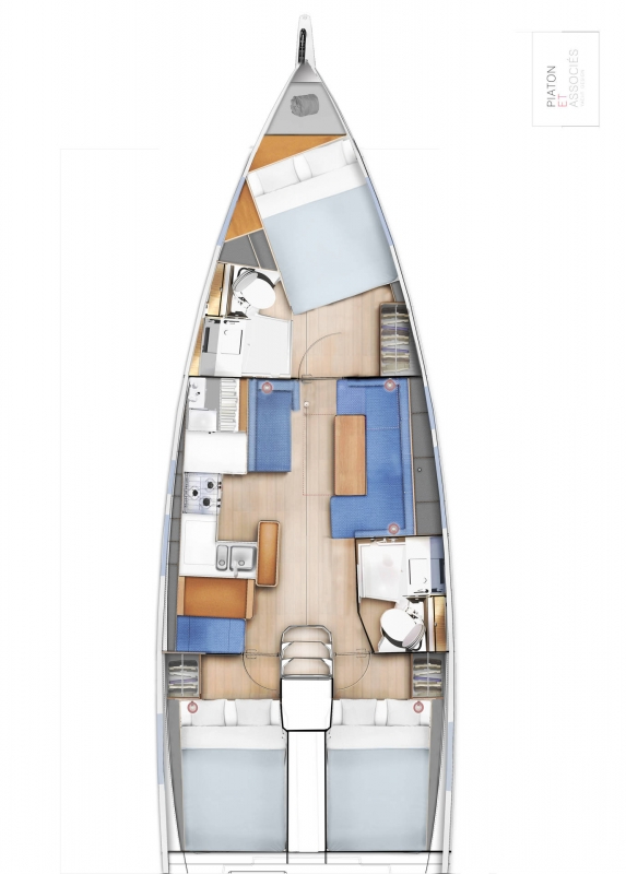 Location bateau Komolac pas cher Sun Odyssey 410