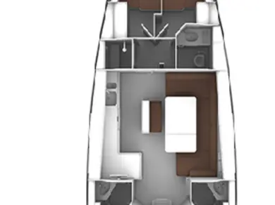 Location bateau Split pas cher Cruiser 46