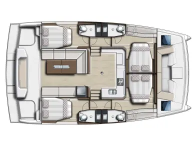 Louer Catamaran avec ou sans skipper Bali à Komolac