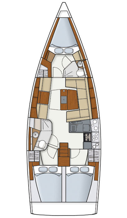 Location à Sibenik - Hanse Hanse 415 sur SamBoat