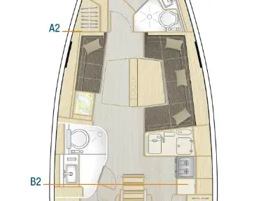 Location bateau Komolac pas cher Hanse 418