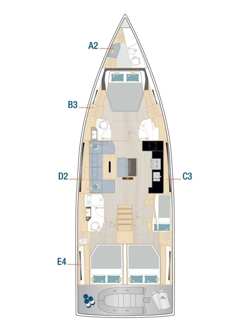 Location Voilier Hanse avec permis