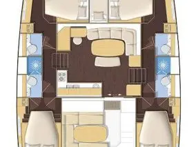 Louer Catamaran avec ou sans skipper Lagoon à Álimos