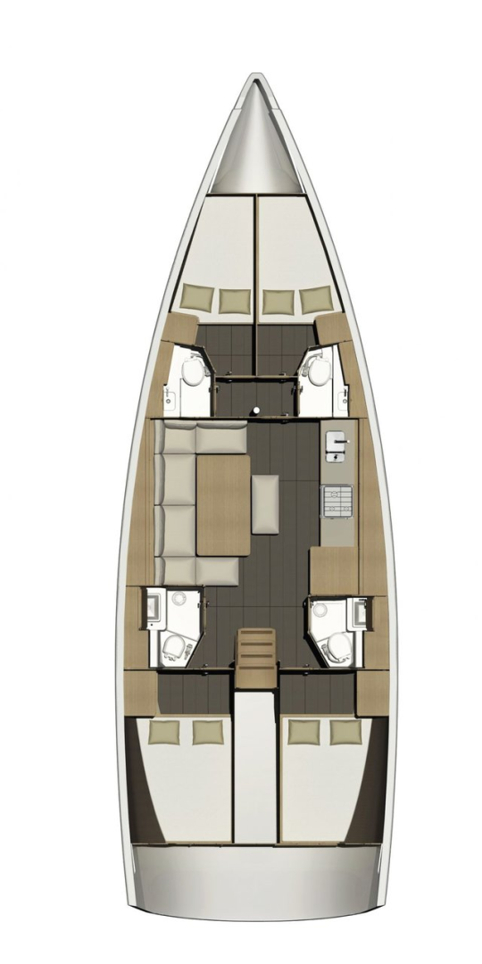 Location bateau Kaštela pas cher Dufour 460 Grand Large