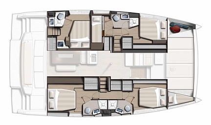 Location Catamaran à Pirovac - Bali Bali 4.6
