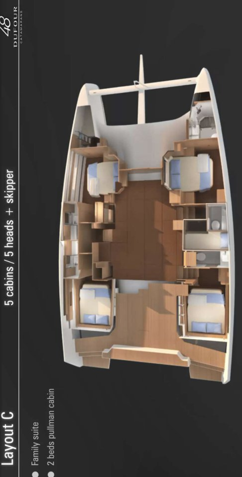 Louer Catamaran avec ou sans skipper Dufour à Pirovac