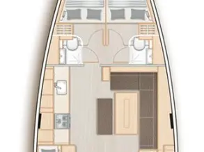 Location bateau Hanse Hanse 508 à Sibenik sur Samboat