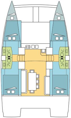 Location Catamaran à Le Marin - Bali Bali 4.0