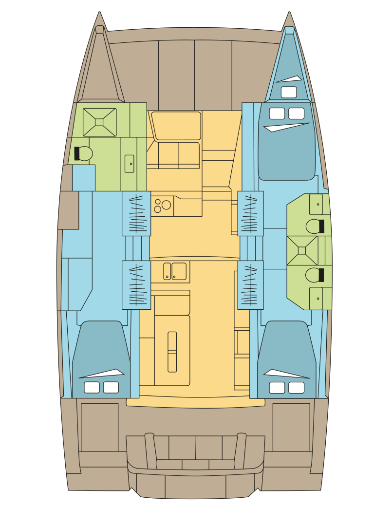 Catamaran à louer à Marsh Harbour au meilleur prix