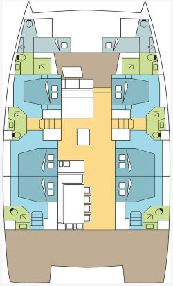 Location à Nassau - Bali Bali 5.4 sur SamBoat