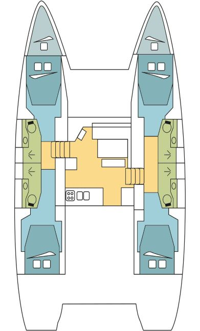 Location Catamaran à Nassau - Lagoon Lagoon 46