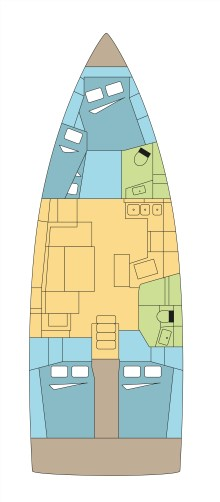 Location bateau Lefkáda pas cher Oceanis 40.1
