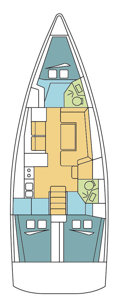 Location à Parham Town - Bénéteau Oceanis 41.1 sur SamBoat