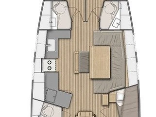 Bénéteau Oceanis 46.1 a louer à Lávrio