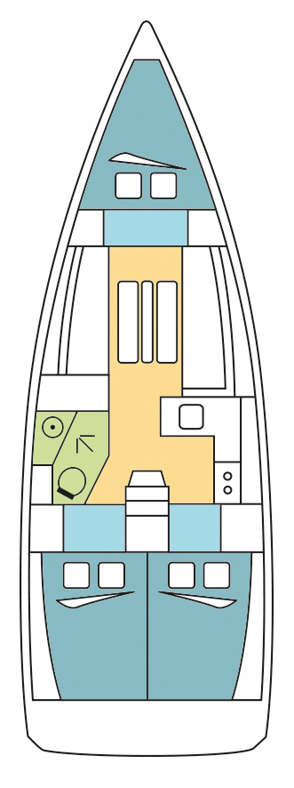 Location bateau Jeanneau Sun Odyssey 349 à Zaton sur Samboat