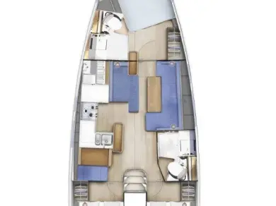 Location bateau Primošten pas cher Sun Odyssey 410