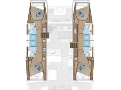 Location Catamaran Lagoon avec permis