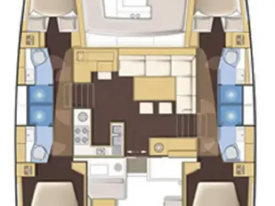 Location Catamaran Lagoon avec permis