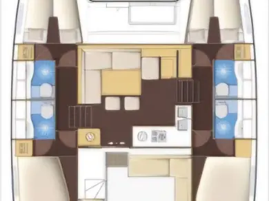 Location Catamaran Lagoon avec permis