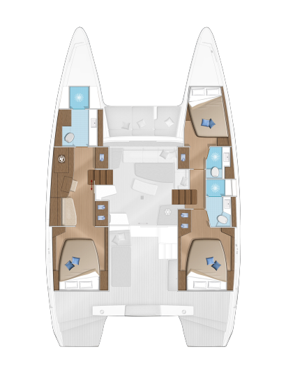 Catamaran à louer à Rogoznica au meilleur prix
